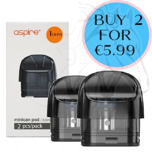 Aspire Minican 2 Replacement Pods(2 Pack)