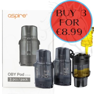 Aspire OBY Replacement Pods(3Pack)