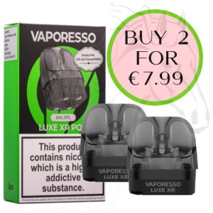 Vaporesso LUXE XR Replacement Pod (2pcs)