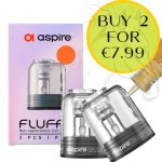 Aspire Fluffi Replacement Pod (2PCS)