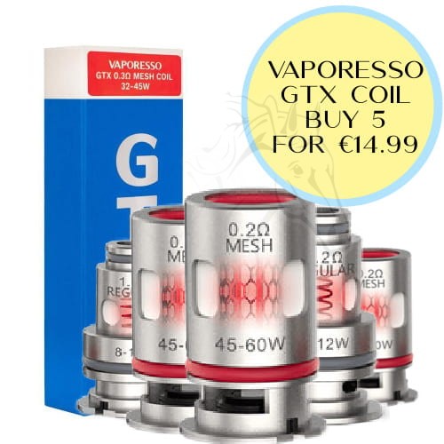 vaporesso gtx mesh head Buy Vaporesso GTX Vaporizer Head Mesh Coil 0,3 Ohm 5 pcs