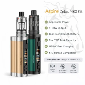 Aspire Zelos M80 Kit 80W 2600mAh