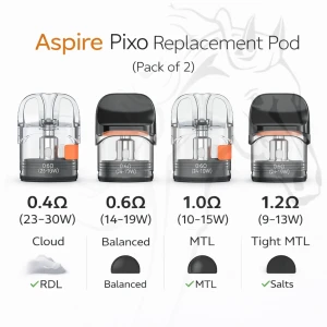 Aspire Pixo Pods 2 Pack