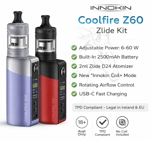 davinci vape price Innokin Coolfire Z60 Zlide Kit 2500mAh