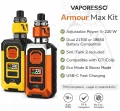 Vaporesso Armour Max Kit 220W dual 21700 vape device iTank 2 Ireland TPD compliant