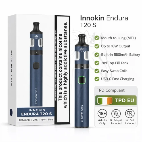 Innokin Endura T20S vape kit Ireland MTL starter device TPD