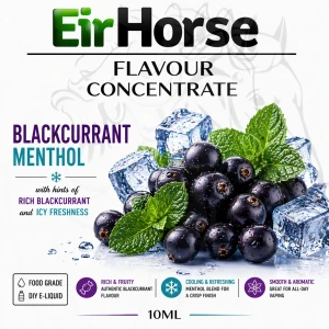 Blackcurrant Menthol  Flavour Concentrate 10ml  