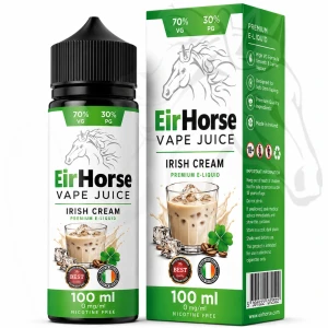 EirHorse Irish Cream 100ml Shortfill 