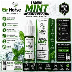 EirHorse Strong Mint E-Liquid